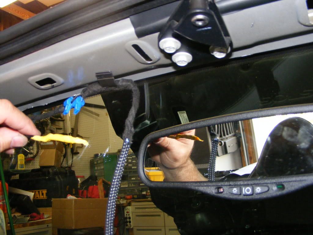 [How to] GENK31 Auto dimming mirror w/maplights, temp and compass